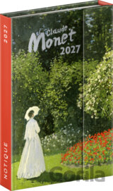 NOTIQUE Týždenný magnetický diár Claude Monet 2027