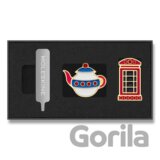 Moleskine  - ozdoba na zápisník United Kingdom (set 2 ks)