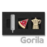 Moleskine  - ozdoba na zápisník Italy (set 2 ks)