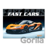 Nástenný kalendár Fast cars 2027