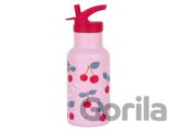A Little Lovely Company - antikorová fľaša na pitie, 350 ml - čerešne