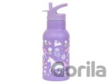 A Little Lovely Company - antikorová fľaša na pitie, 350 ml - jednorožce a dúha