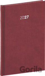 NOTIQUE Týždenný diár Balakon 2027 (bordový)