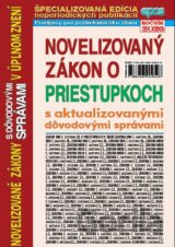 Novelizovaný zákon o priestupkoch