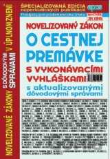 Novelizovaný zákon o cestnej premávke