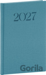 NOTIQUE Týždenný diár Biella 2027 (modrý)