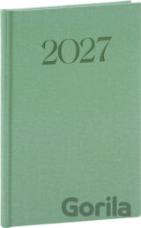 NOTIQUE Týždenný diár Biella 2027 (zelený)