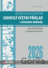 Souvislý účetní příklad s účetními doklady 2026