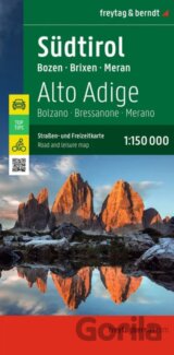 Južné Tirolsko, Bolzano 1: 150 000
