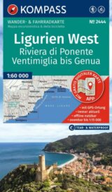 2444 Ligurien West- Riviera di Ponente, Ventimiglia bis Genua 1: 60 000