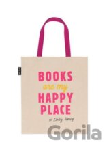Emily Henry: Books Are My Happy Place tote bag