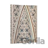 Paperblanks - 12-mesačný týždenný diár Vault of the Milan Cathedral 2027