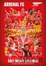 Deluxe kalendář 2027 FC Arsenal (29,7 x 42 cm)
