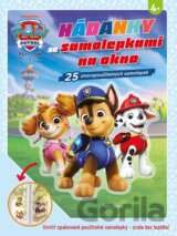 Tlapková patrola - Hádanky se samolepkami na okno