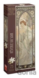 Puzzle 75 Alfons Mucha Snění večera
