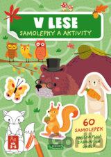 V lese - samolepky a aktivity