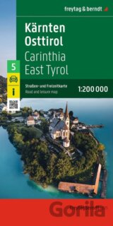 Korutánsko- Východné Tirolsko 1: 200 000 / automapa