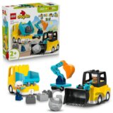 LEGO® DUPLO® 10475 Vozidlá na stavbe 3 v 1