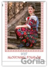 Slovenský folklór 2027 - nástenný kalendár