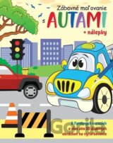 Zábavné maľovanie s autami + nálepky a farbičky