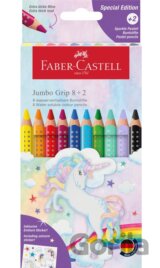 Unicorn Pastelky akvarelové Jumbo set Grip 8+2 Sparkle