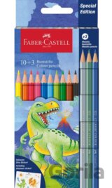 Dino Pastelky Colour Classic set 10+3 Metallic