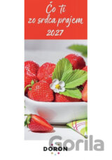 Kalendár záložkový 2027 - Čo ti zo srdca prajem