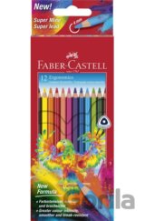 Pastelky TRIA s extra hrubou tuhou set 12 farebné