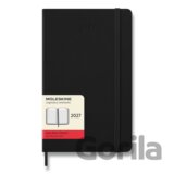 Moleskine – 12-mesačný denný diár 2027 (čierny)