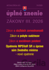 Aktualizácia III/3 / 2026 - Zamestnanosť
