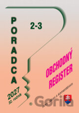Poradca č. 2-3 / 2027 - Obchodný register – nový zákon s komentárom
