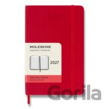 Moleskine – 12-mesačný denný diár 2027 (červený)