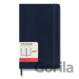 Moleskine – 12-mesačný denný diár 2027 (tmavomodrý)