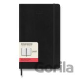 Moleskine – 12-mesačný denný diár 2027 (čierny)