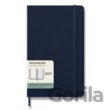 Moleskine – 12-mesačný týždenný plánovací diár 2027 (tmavomodrý)