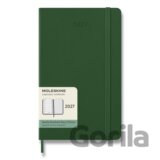 Moleskine – 12-mesačný týždenný plánovací diár 2027 (tmavozelený)