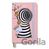 Moleskine – 12-mesačný týždenný plánovací diár Alice in Wonderland 2027