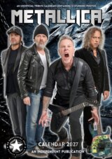 Nástěnný kalendář 2027: Metallica (A3 29,7 x 42 cm)