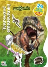 Tvarované omalovánky: Dinosauři