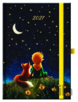 Denní diář MALÝ PRINC 2027 s gumičkou