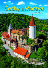 Nástěnný kalendář ČECHY A MORAVA 2027