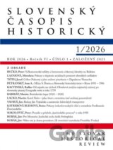 Slovenský časopis historický 1/2026