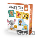 Montessori puzzle KŔMENIE ZVIERAT