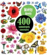 400 samolepek Květy