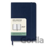 Moleskine – 12-mesačný týždenný plánovací diár 2027 (modrý)