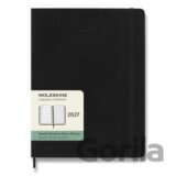 Moleskine – 12-mesačný týždenný plánovací diár 2027 (čierny)