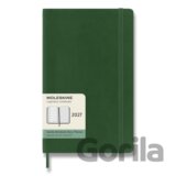 Moleskine – 12-mesačný týždenný plánovací diár 2027 (zelený)