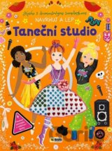 Kniha s diamantovými samolepkami - TANEČNÍ STUDIO - Navrhuj a Lep
