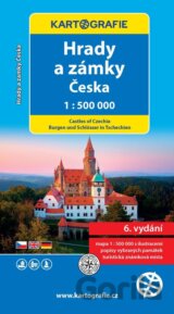 Hrady a zámky Česka 1:500 000