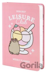 Plánovací kapesní školní diář 2026/2027 Pusheen: Klub volného času (11 x 15,5 cm)